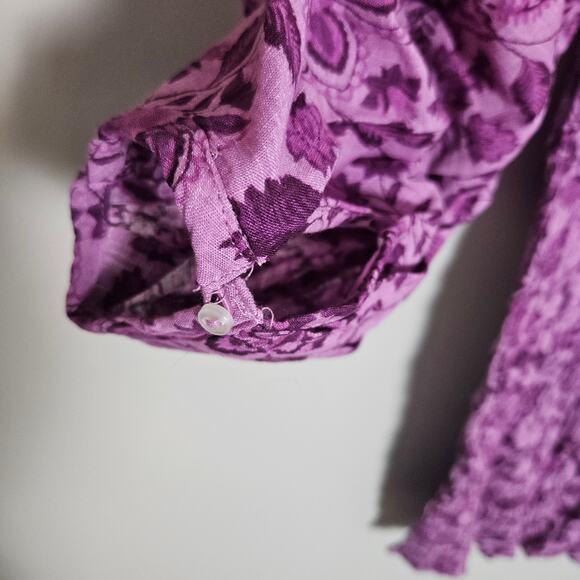 NWT Free People Smock It To Me Mini Dress Sz XS Azalea Combo - Picture 8 of 14